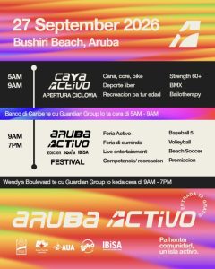 Poster Aruba Activo 2026